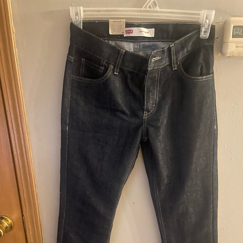 Levi's Blue Straight Leg Jeans Classic Denim